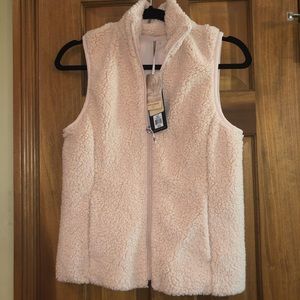 NEW WITH TAGS Calia XS Sherpa Blush Pink Vest